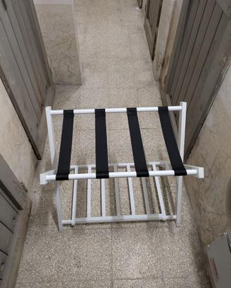 2 porta valigie pieghevoli salvaspazio