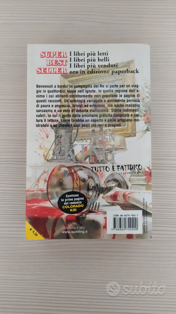 Tutto è fatidico. 14 storie nere.: libro di Stephen King