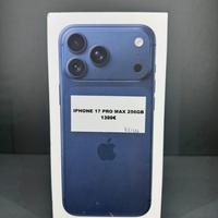 IPHONE 17 PRO MAX 256gb DEEP BLUE NUOVO PROMO