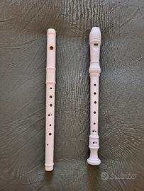 flauto traverso e flauto dolce