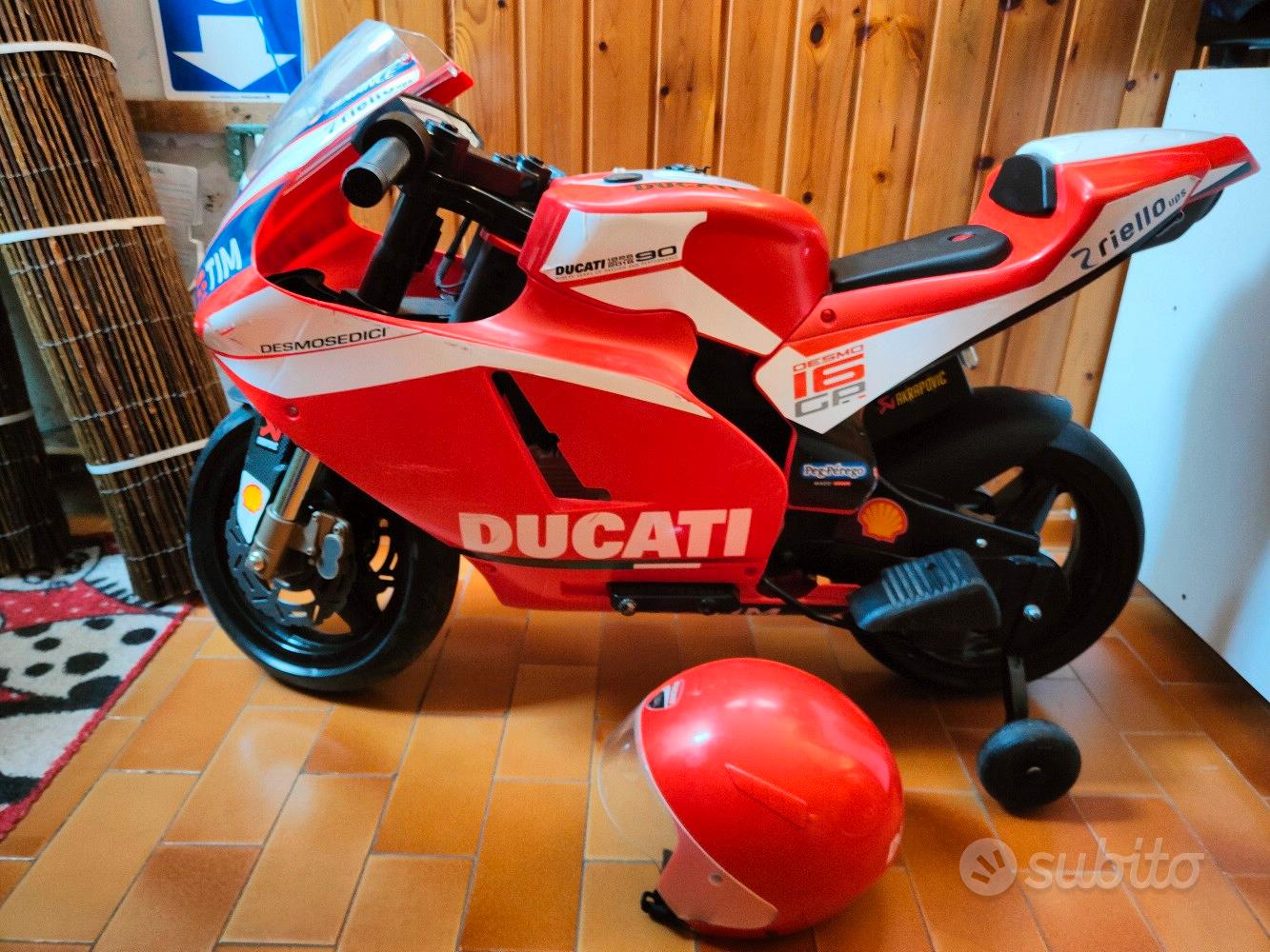 MOTO ELETTRICA BAMBINO PEG PEREGO DUCATI GP DESMOSEDICI IGMC0020