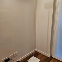 Lampada terra Catellani&Smith U.F. UP bianco e oro