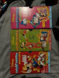 lotto videocassette vintage Disney 