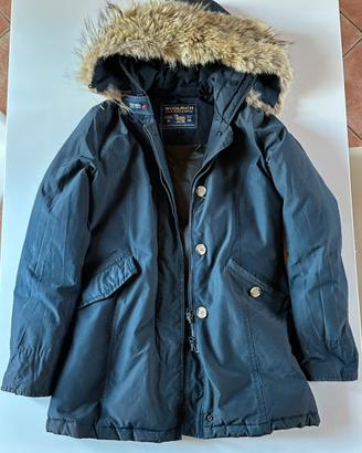 Woolrich parka blu donna taglia S