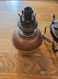 lampada olio rame