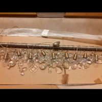 lampadario moderno acciaio