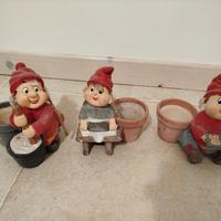 Simpatici porta vasetti in terracotta