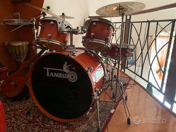 Batteria Tamburo Formula + set piatti Turkish