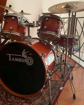 Batteria Tamburo Formula + set piatti Turkish