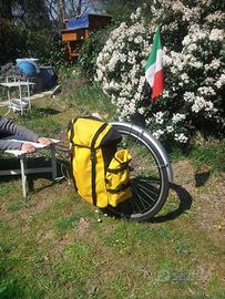 Carrello e borse Extrawheel per ciclourismo