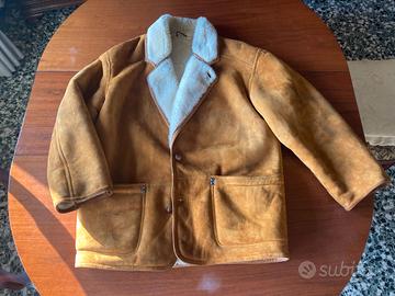 Giubbotto in montone uomo - Vera Pelle - Taglia 50