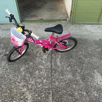 Bici da bambina 16 pollici