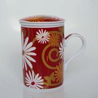 Pierre Cardin Tazza mug con infusore e coperchio