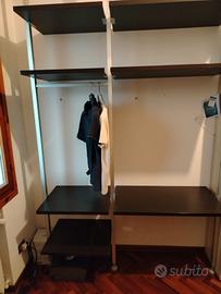 Armadio per cabina, telaio alluminio rinforzato. 