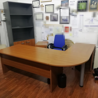 Scrivania + libreria + cassettiera da ufficio