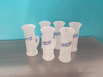 6 bicchierini vodka Keglevich da freezer