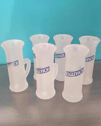 6 bicchierini vodka Keglevich da freezer