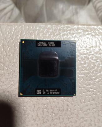 CPU Intel T3400 dual core per notebook 