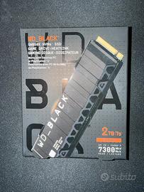 Wd black nvme sn850x 2TB hard disk