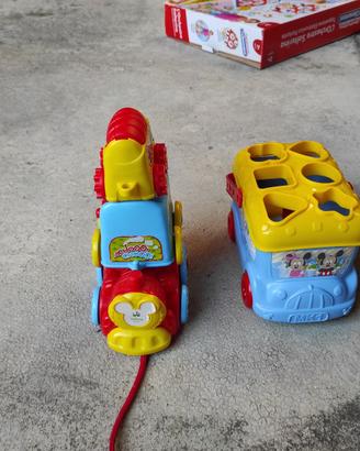 Set 2 Giochi Disney Baby Clementoni