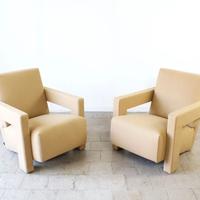 Cassina Poltrona 637 Utrecht in Lana KVDRAT Beige
