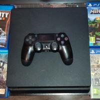 PlayStation 4 500gb + 1JS + 4 Giochi