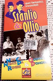 VHS STANLIO E OLLIO - NON C'E' NIENTE DA RIDERE -