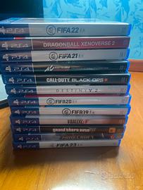 Console con controller e giochi per ps4 usati