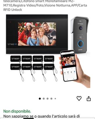 Videocitofono wi fi