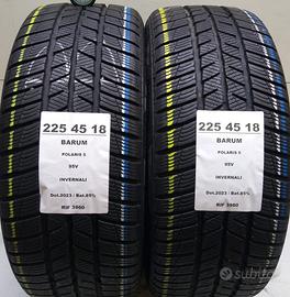 2 GOMME 225 45 18 BARUM INV 2023 RIF3960