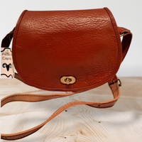 Borsa vintage artigianali Vera pelle Di Capra