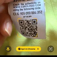 Polo Stone Island originale usato pochissimo