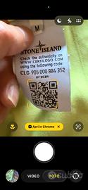 Polo Stone Island originale usato pochissimo