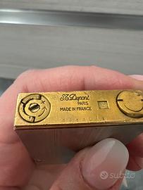 Accendino S.T dupont ligne originale paris funzion