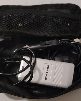 Tucano alimentatore 12V notebook da viaggio