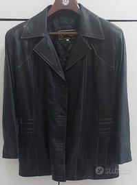 Giacca in pelle da  donna perfetta Alta qualità 52