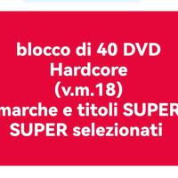 blocco 40 DVD v.m.18 (titoli premium)