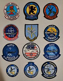 Lotto toppe patch AWACS NATO