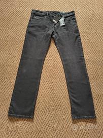 Jeans Diesel Safado Straight - Black Denim Nuovo 