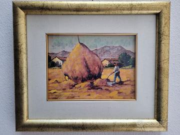 dipinto olio su tela 