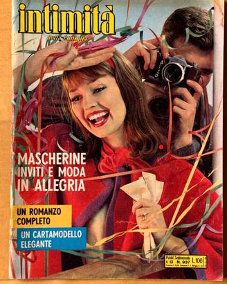 Rivista Intimità Vintage '64 +cartamodello incluso