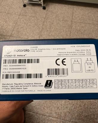 smartphone Motorola e14