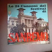 disco vinile le 24 canzoni del festival di Sanremo