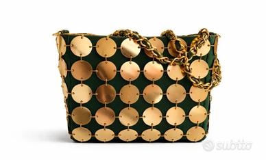 Borsa Gioiello Sparkle Edi Verde Oro