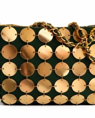 Borsa Gioiello Sparkle Edi Verde Oro