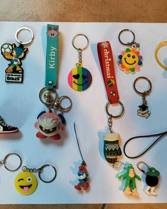 portachiavi bambini vario genere tra cui Pokemon 