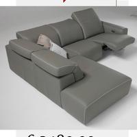 Divano Moderno con Recliner