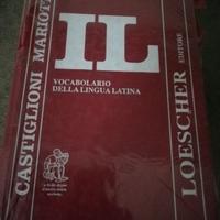 Vocabolario lingua latina Castiglioni Mariotti