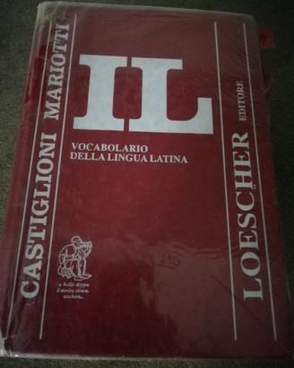 Vocabolario lingua latina Castiglioni Mariotti