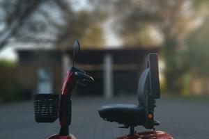 Scooter elettrico Invacare Leo sedile smontabile